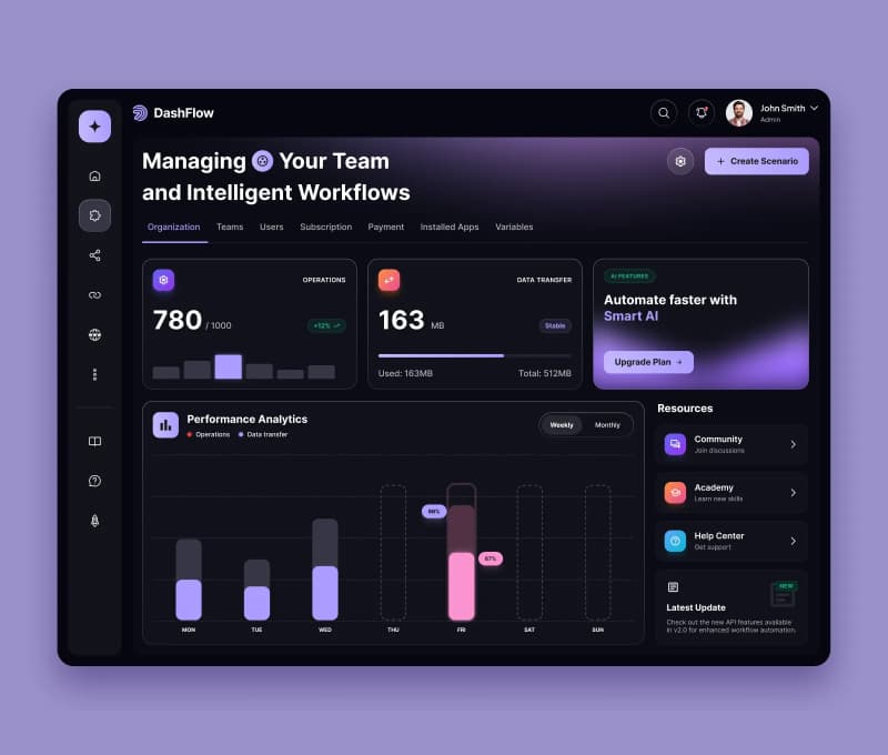Internal Tools & Dashboards